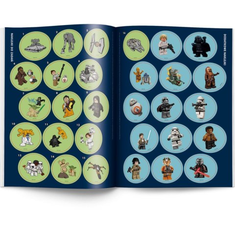 Książka dla dzieci LEGO® STAR WARS™. Kolorowanka z Naklejkami Ameet Książka dla dzieci LEGO® STAR WARS™. Kolorowanka z Naklejkami Ameet