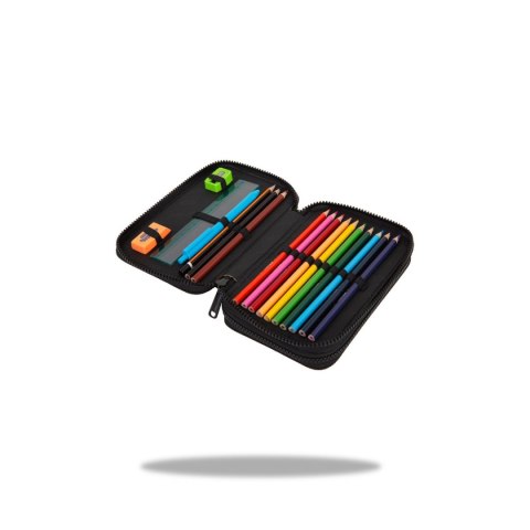 Piórnik CoolPack Jumper 2 DAISY BLACK Patio (F066817)