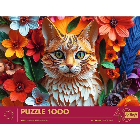 Puzzle JUbileusz kot 1000 el. Trefl (40040)