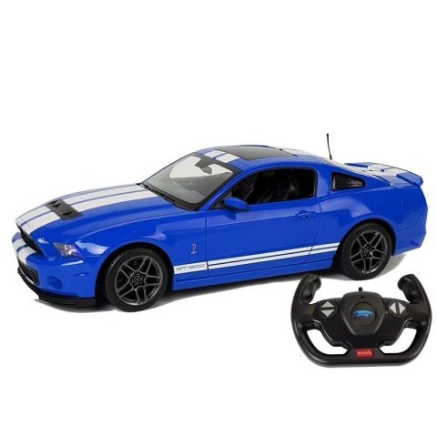 Samochód R/C Ford Shelby Rastar 1:14 Niebieski Rastar (6012) Samochód R/C Ford Shelby Rastar 1:14 Niebieski Rastar (6012)