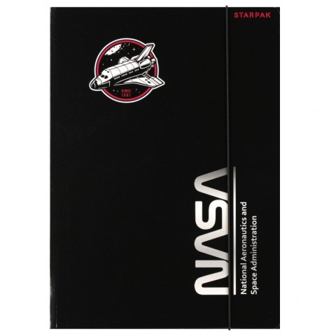 Teczka kartonowa na gumkę Nasa A4 mix Starpak (559721)