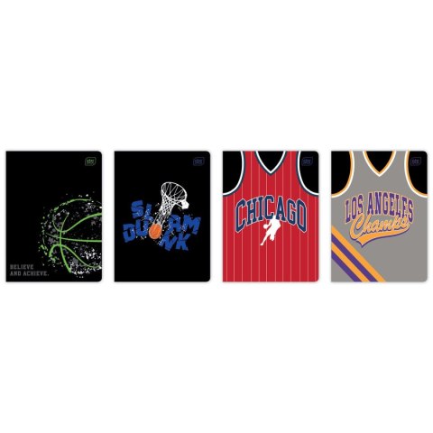 Zeszyt SPORT A5 32k. 70g krata Interdruk