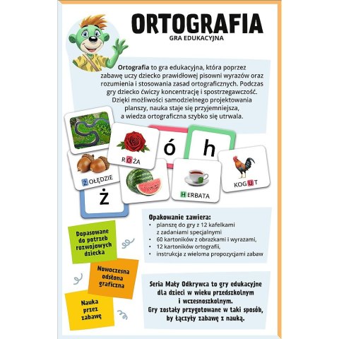 Gra edukacyjna Gabby Mały odkrywca Ortografia Trefl (02803) Gra edukacyjna Gabby Mały odkrywca Ortografia Trefl (02803)