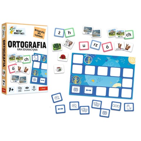 Gra edukacyjna Gabby Mały odkrywca Ortografia Trefl (02803) Gra edukacyjna Gabby Mały odkrywca Ortografia Trefl (02803)