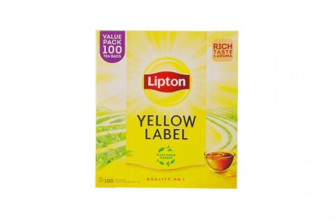 Herbata 100 saszetek Lipton