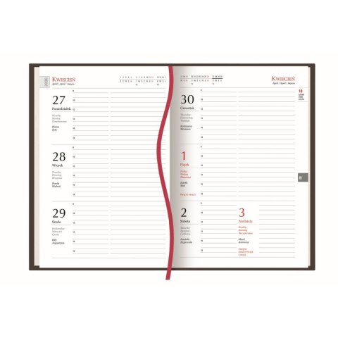 Kalendarz książkowy (terminarz) A5 Michalczyk i Prokop (T-150F-01)