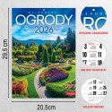 Kalendarz ścienny A4 OGRODY A4 Press (5904830713411)