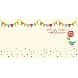 Kartka składana Karnet KW BALONOWE ŻYCZENIA kw Henry (5905701484126)