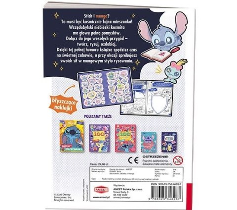 Książeczka edukacyjna Stich. Stichownik. Zabawy z mangą Ameet (SK 9101) Książeczka edukacyjna Stich. Stichownik. Zabawy z mangą Ameet (SK 9101)