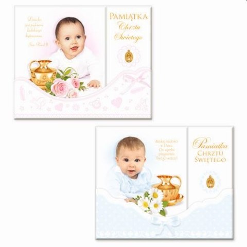 Książeczka pamiątkowa z komunii Chrzest Merigraf (9788365430137) Książeczka pamiątkowa z komunii Chrzest Merigraf (9788365430137)