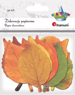 Ozdoba papierowa Craft-Fun Series liście papierowe Titanum (24XQ0501-9)