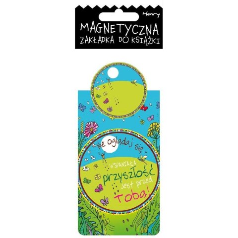 Zakładka do książki magnetyczna NW NIE OGLĄDEJ SIĘ Henry (5907465660983)