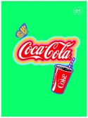 Zeszyt tematyczny COCA COLA MAT+UV A6 32k. krata Interdruk (do słówek)