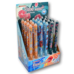 Długopis wymazywalny FLEXI ABRA FLORAL niebieski 0,5mm Penmate (TT8973)