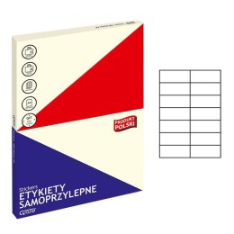 Etykieta samoprzylepna A4 biały Grand (025)