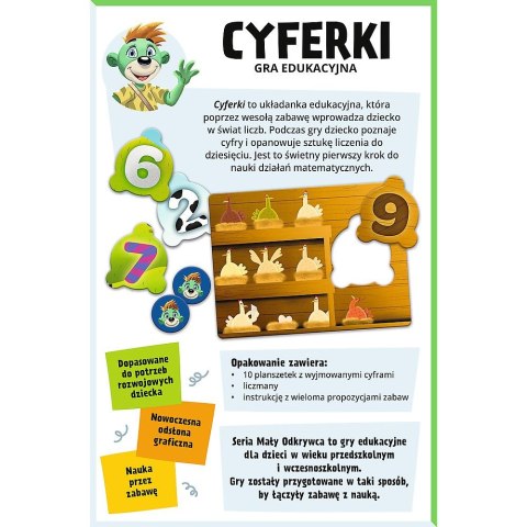 Gra edukacyjna Trefliki Cyferki Trefl (02810) Gra edukacyjna Trefliki Cyferki Trefl (02810)