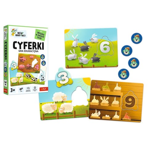 Gra edukacyjna Trefliki Cyferki Trefl (02810) Gra edukacyjna Trefliki Cyferki Trefl (02810)
