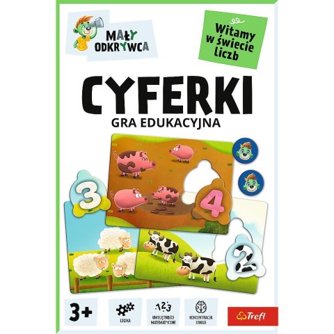 Gra edukacyjna Trefliki Cyferki Trefl (02810) Gra edukacyjna Trefliki Cyferki Trefl (02810)