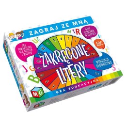 Gra edukacyjna ZAKRĘCONE LITERY Multigra