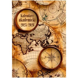 Kalendarz nauczyciela książkowy (terminarz) EKO MAPA A5 Wydawnictwo Wokół Nas (A5TA072B)