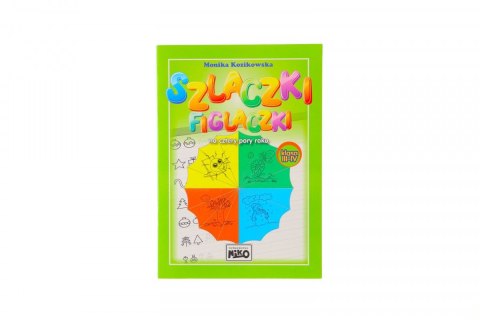 Książeczka edukacyjna szlaczki figlaczki Niko Książeczka edukacyjna szlaczki figlaczki Niko
