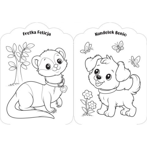 Książka dla dzieci Dla dziewczynek. Moje pupile. Książka dla dzieci Dla dziewczynek. Moje pupile.
