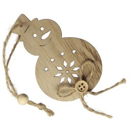 Ozdoba drewniana Craft-Fun Series zawieszka bałwanek Titanum (20HY0402-78)