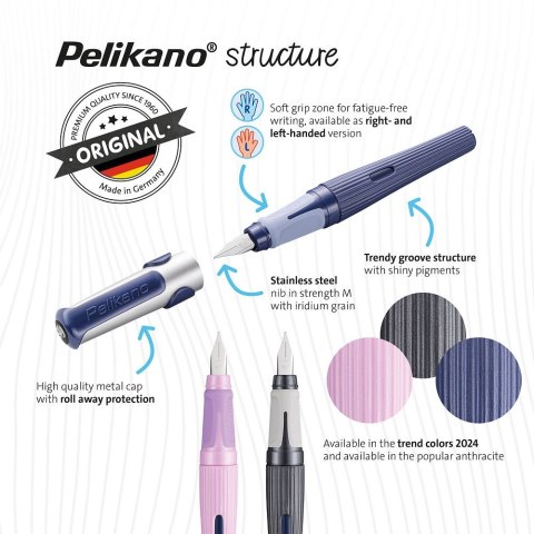 Pióro wieczne Pelikano M 524507 szare Pelikan (300009986) Pióro wieczne Pelikano M 524507 szare Pelikan (300009986)