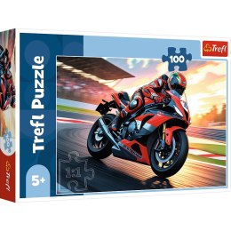 Puzzle Trefliki Szybki motocykl 100 el. Trefl (16489)