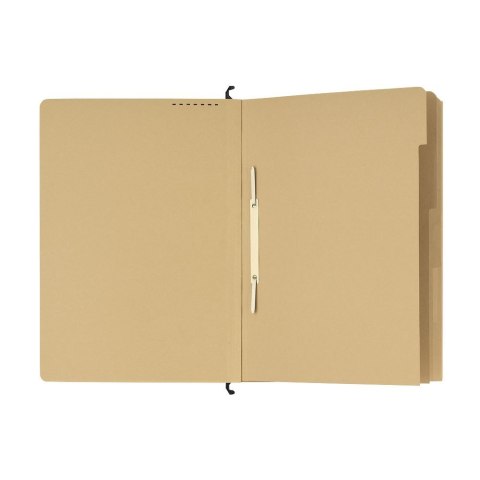 Skoroszyt Vertic Ultimate wiszący personalno-kredytowy A4 brązowy karton 230g Elba (100082310)