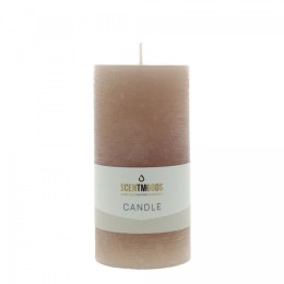 Świeca pieńkowa 6,3X12,5cm w kolorze Taupe [mm:] 125 śr. 60mm Pavoncella (8720935401346)