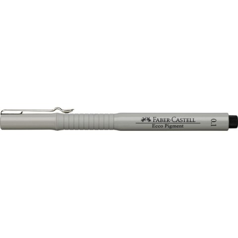 Cienkopis kreślarski Ecco Pigment czarny 0,1mm 1kol. Faber Castell (FC166199) Cienkopis kreślarski Ecco Pigment czarny 0,1mm 1kol. Faber Castell (FC166199)