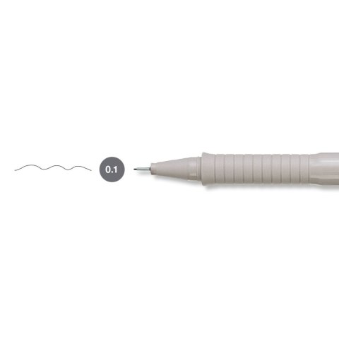 Cienkopis kreślarski Ecco Pigment czarny 0,1mm 1kol. Faber Castell (FC166199) Cienkopis kreślarski Ecco Pigment czarny 0,1mm 1kol. Faber Castell (FC166199)