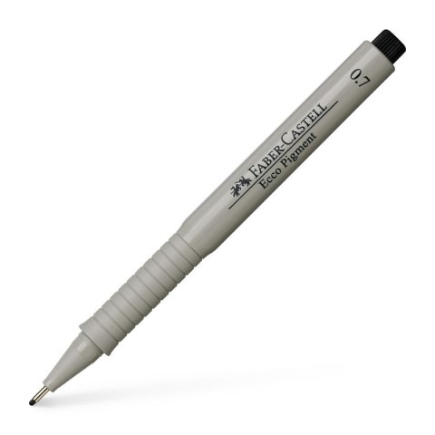 Cienkopis kreślarski Ecco Pigment czarny 0,7mm 1kol. Faber Castell (FC166799) Cienkopis kreślarski Ecco Pigment czarny 0,7mm 1kol. Faber Castell (FC166799)