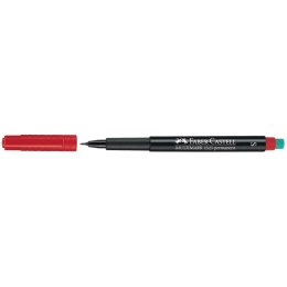 Foliopis Faber Castell Multimark czerwony 0,4 mm