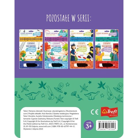 Kolorowanka Malowanka z pisakiem wodnym Trefl (Ks97443)