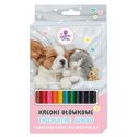 Kredki ołówkowe The sweet pets trójkątne 12 kol. Beniamin Kredki ołówkowe The sweet pets trójkątne 12 kol. Beniamin