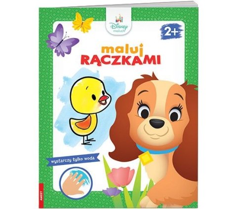 Książka dla dzieci Disney Maluch. Maluj Rączkami Ameet (MWR 9208) Książka dla dzieci Disney Maluch. Maluj Rączkami Ameet (MWR 9208)