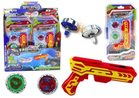 Pistolet Wyrzutnia 2 Metalowe Krążki Czerwony Światła Rastar (20821) Pistolet Wyrzutnia 2 Metalowe Krążki Czerwony Światła Rastar (20821)