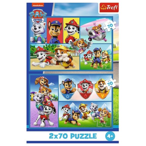 Puzzle Psi Patrol rządzi 140 el. Trefl (34441)