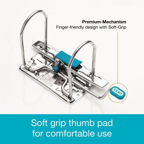 Segregator dźwigniowy 8 cm Pro+ A4 80mm zielony Elba (100202174)