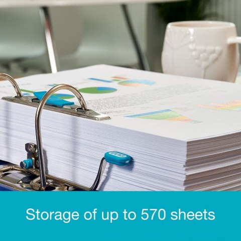 Segregator dźwigniowy 8 cm Pro+ A4 80mm zielony Elba (100202174)