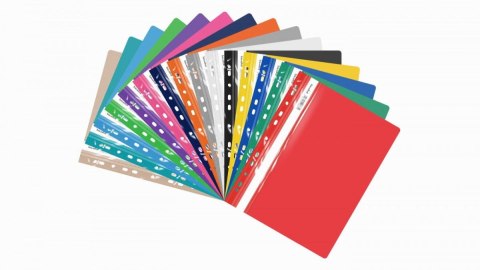 Skoroszyt ECOnomy A4 czerwony polipropylen PP Biurfol (STP-02-01)