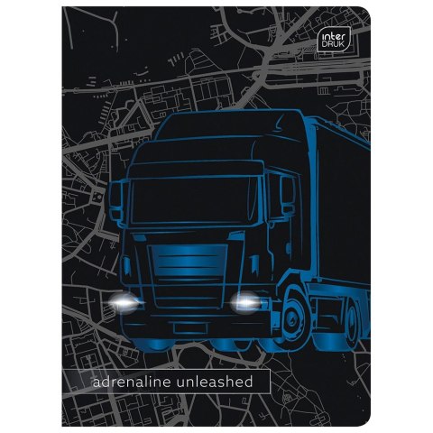 Zeszyt A5 32k. 70g trzy linie Interdruk