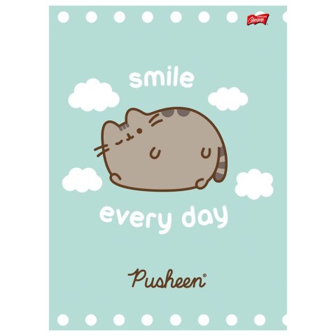 Zeszyt Pusheen A4 32k. 70g krata Unipap Zeszyt Pusheen A4 32k. 70g krata Unipap