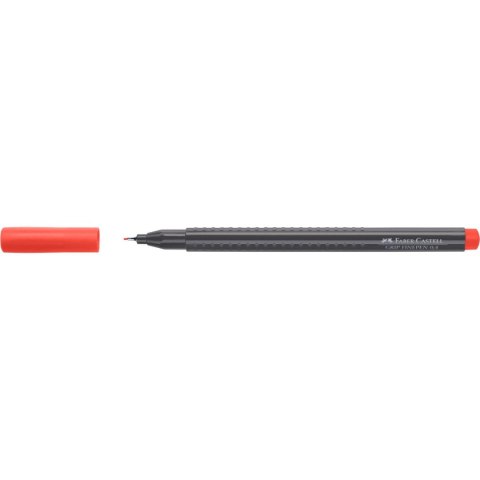 Cienkopis Grip Faber-Castell 0,4mm czerwony (FC151621) Cienkopis Grip Faber-Castell 0,4mm czerwony (FC151621)