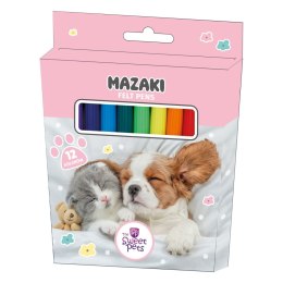 Flamaster The Sweet Pets 12 kol. Beniamin (2310)