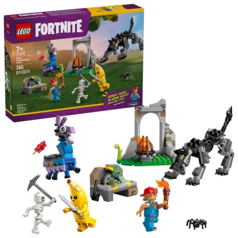 Klocki konstrukcyjne Fortnite Skórek i Iskra oraz obóz Lego (77075) Klocki konstrukcyjne Fortnite Skórek i Iskra oraz obóz Lego (77075)