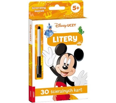 Książeczka edukacyjna Disney Uczy. Litery. Karty Ameet (UMK 9302) Książeczka edukacyjna Disney Uczy. Litery. Karty Ameet (UMK 9302)