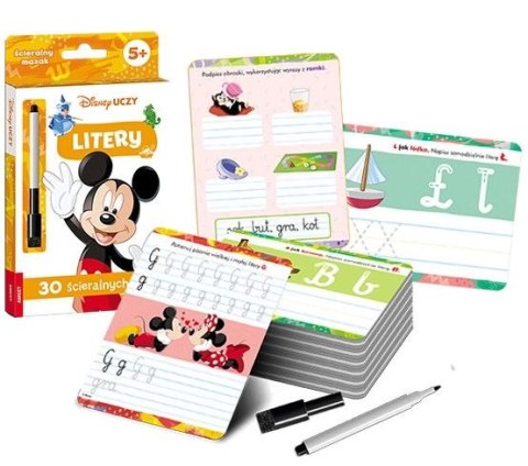 Książeczka edukacyjna Disney Uczy. Litery. Karty Ameet (UMK 9302) Książeczka edukacyjna Disney Uczy. Litery. Karty Ameet (UMK 9302)
